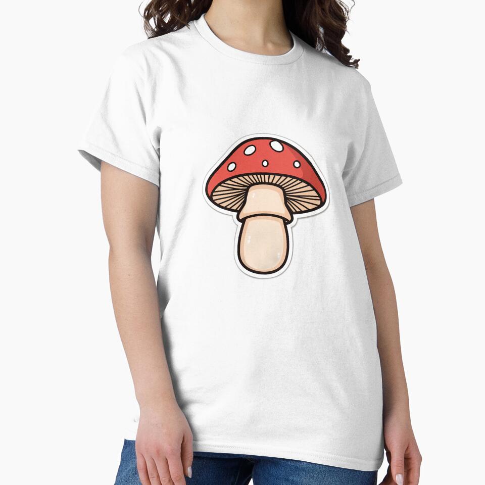 Cute Kawaii Mushroom Illustration by DigitalStudioZT