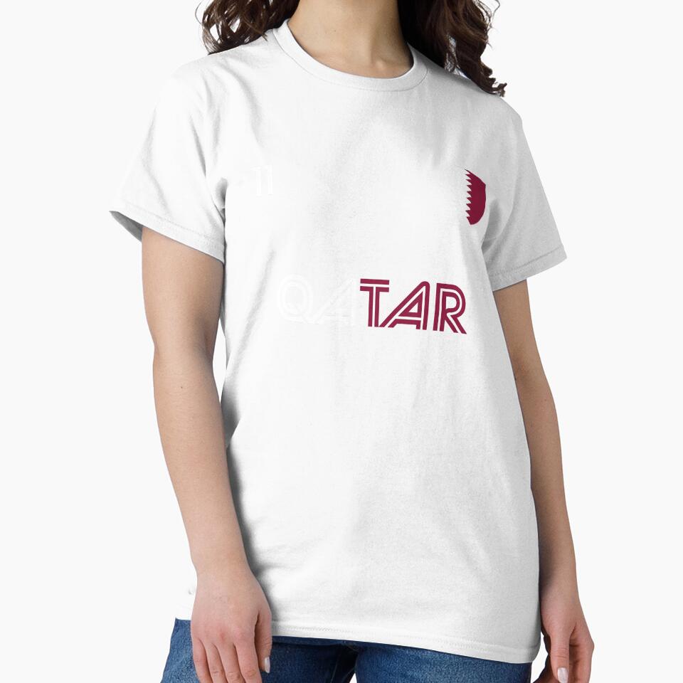 Qatar Soccer Team Qatarian Flag football fan by majuga