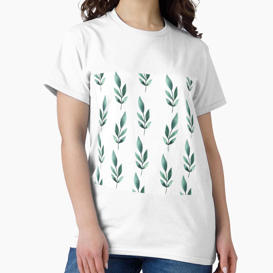 Tropical Leaves Pattern Design by Trisha Banlasan
