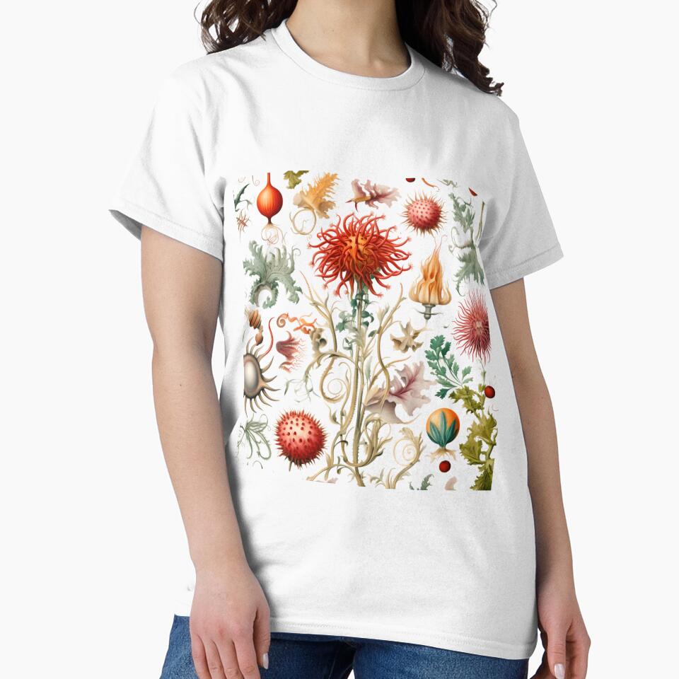 My Secret Garden I. - Vintage Botanical Flower Illustration by CowBonBon