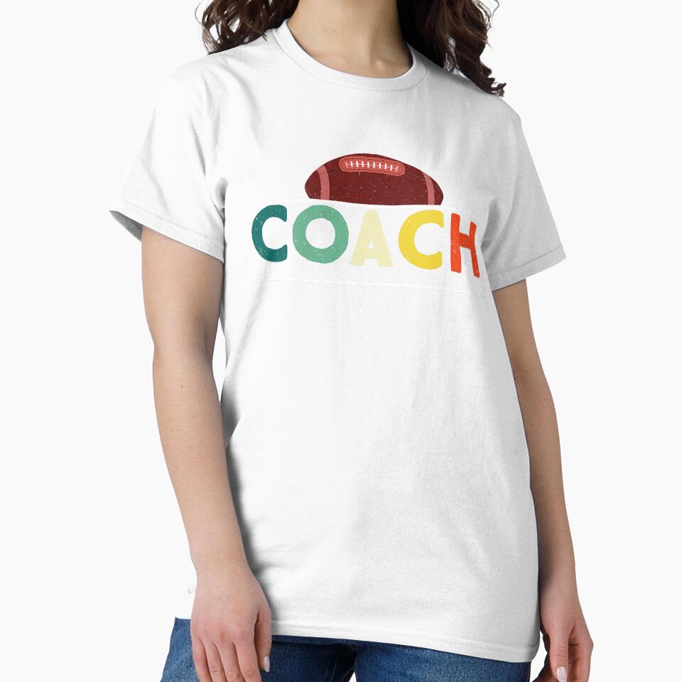 Football Coach Retro Vintage Style by GabrieSketcham