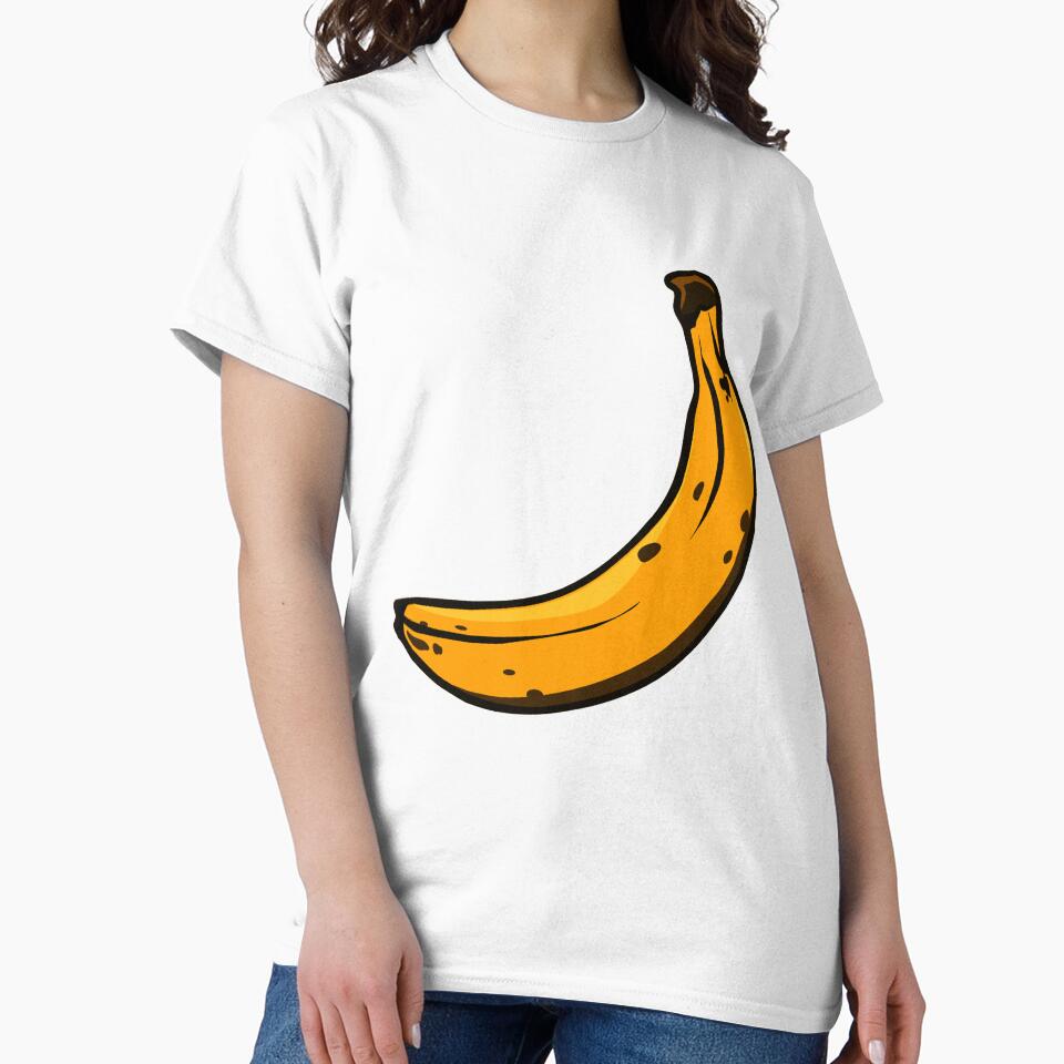 Cartoon Banana Great For Food Lover Foodie by StrangeStreet