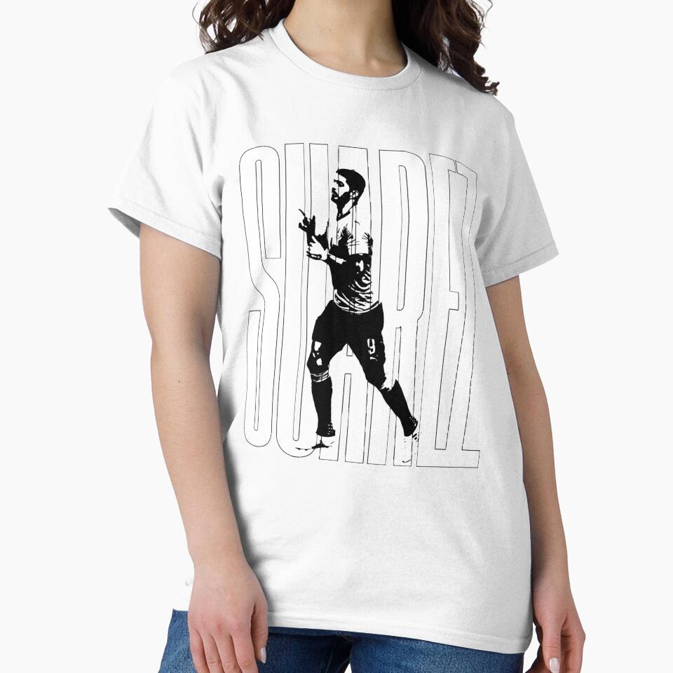 Bold Suarez Typography Design For Soccer Fans Gift For Uruguay Football Lovers by LatoyaHHolloway