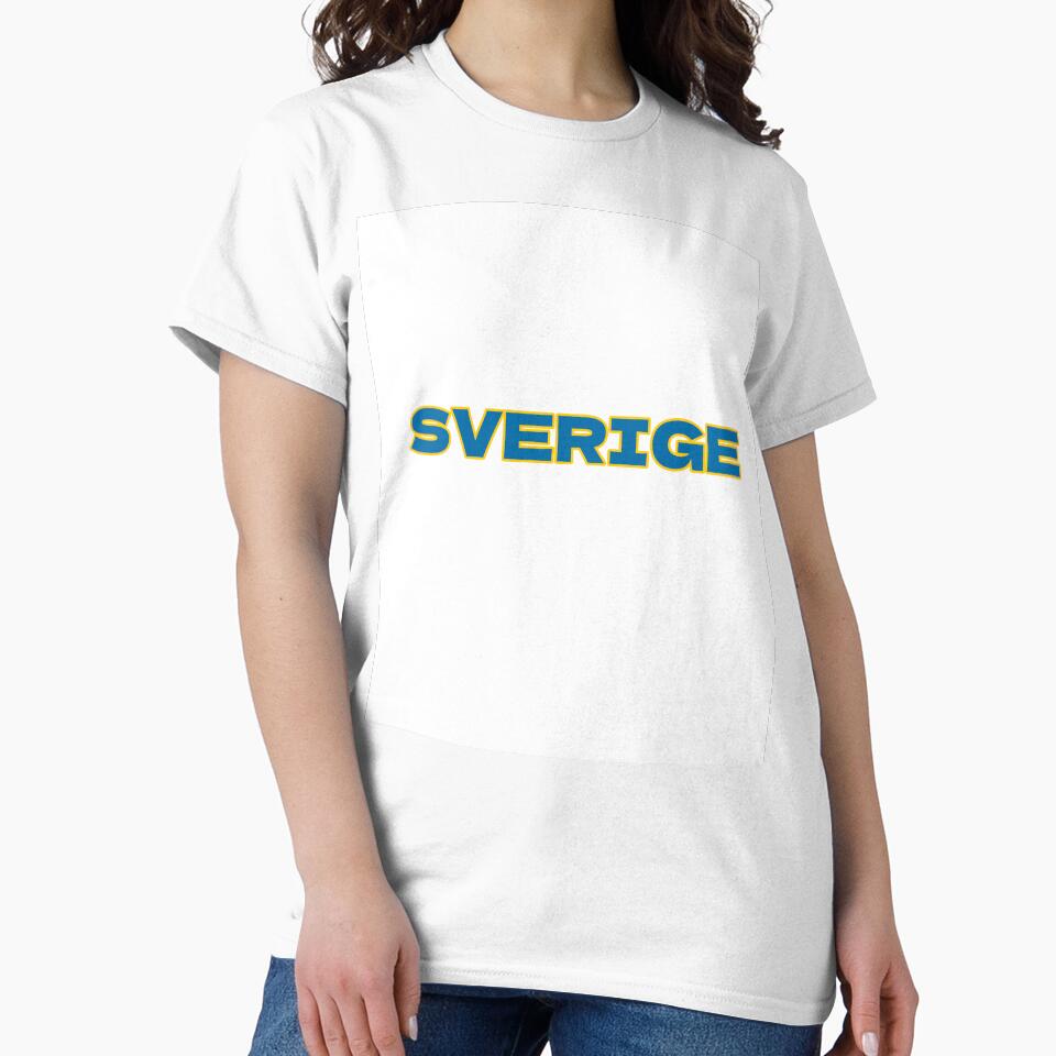 SVERIGE Shirt – Sweden Soccer Fan Tee | Uncle Jichuan by Uncle-Jichuan