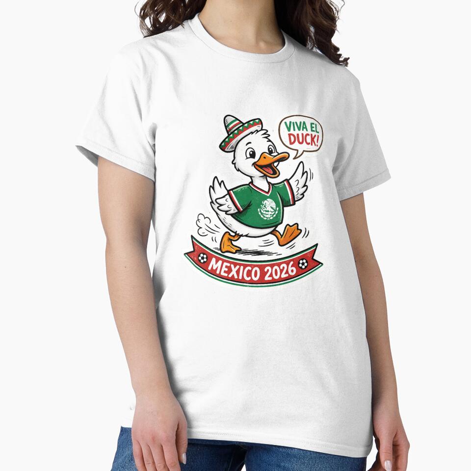 Mexico 2026 World Cup Football Duck - Viva El Duck by Cary-s