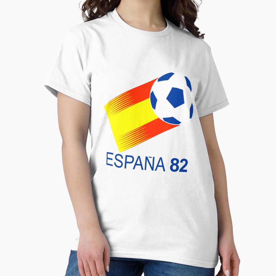 Spain Espana 82 World Cup Soccer 80s by silkdegreestees