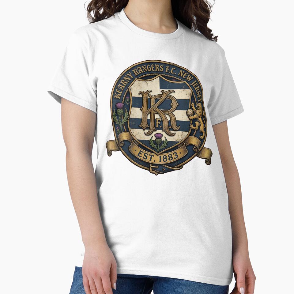 Vintage Kearny Rangers F.C. New Jersey 1883 by AMSPHY