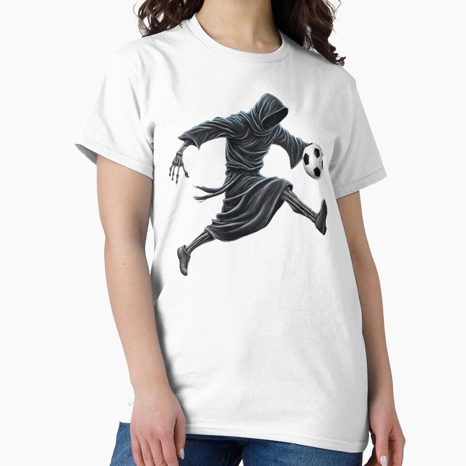 Skeletor Death Playing Football by Aquillashop