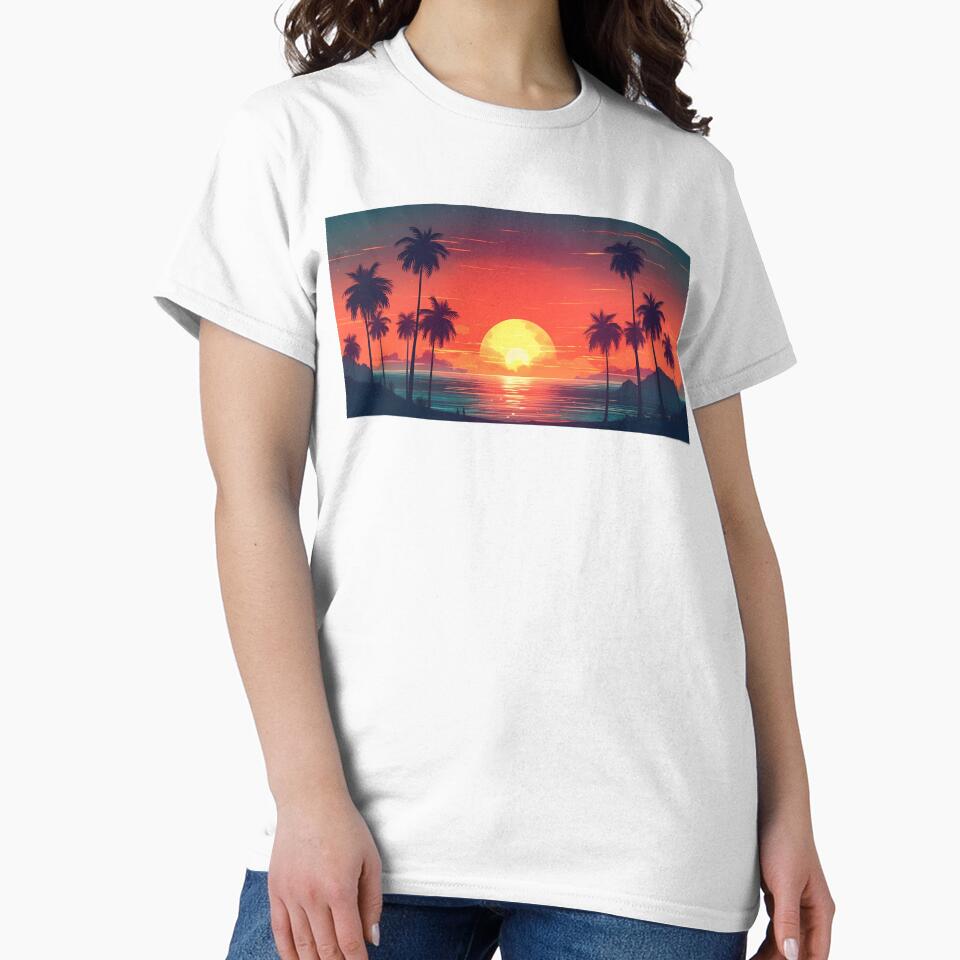 Retro style beach setting by SweetWhiskers