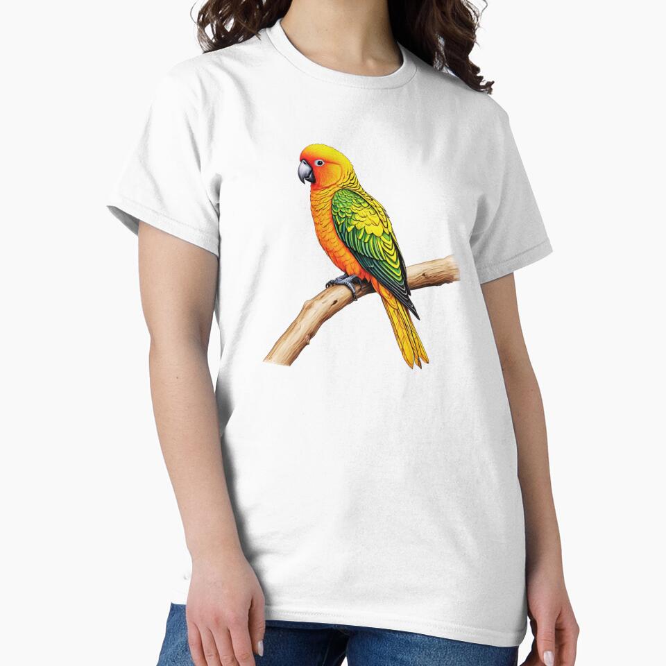 Sun Conure Bird by TheAnimalZ00