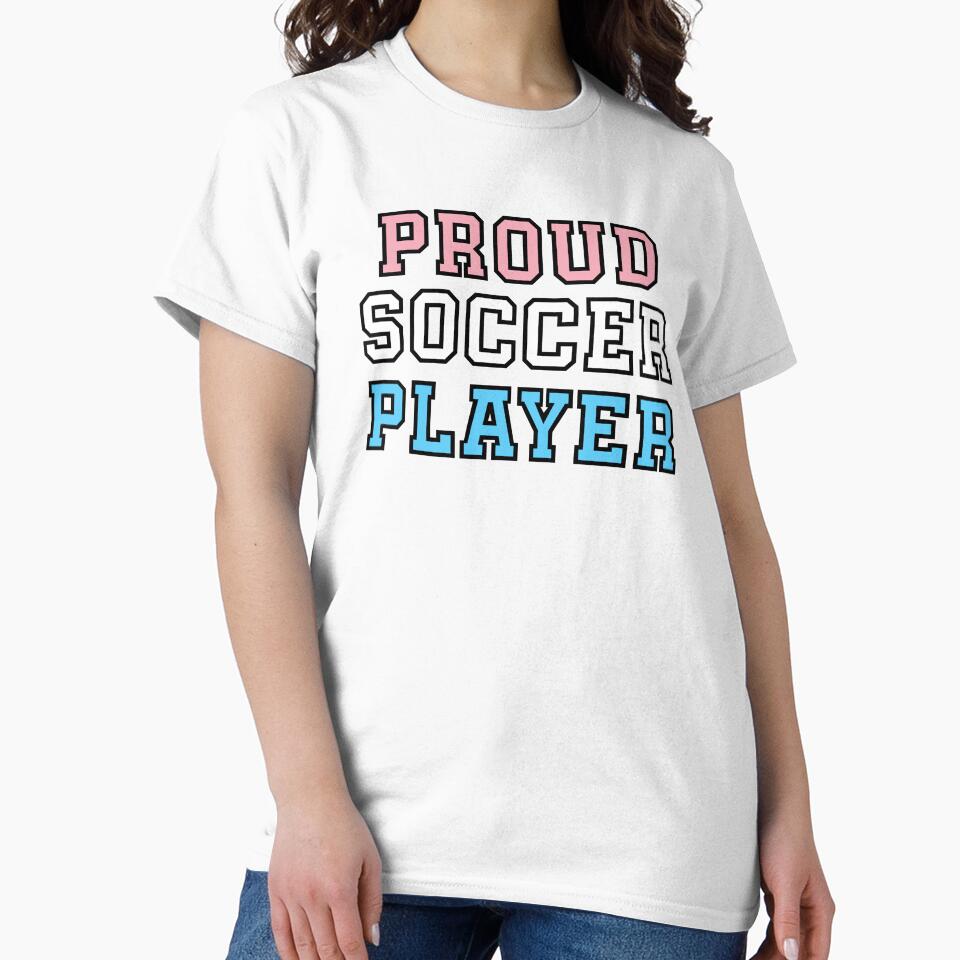 Proud Soccer Player - Transgender Pride by QCuLT