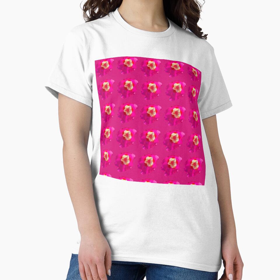 Vivid magenta flower print by happytraveller1