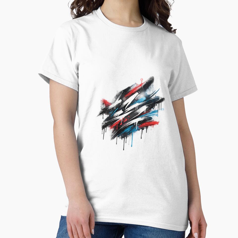 Urban Graffiti – Modern Streetwear Art for Premium Hoodies & Tees by Mandardesigns09