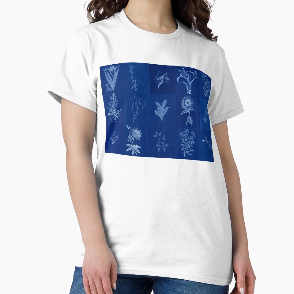 Flower 'Cyanotype' by HouseProudArt