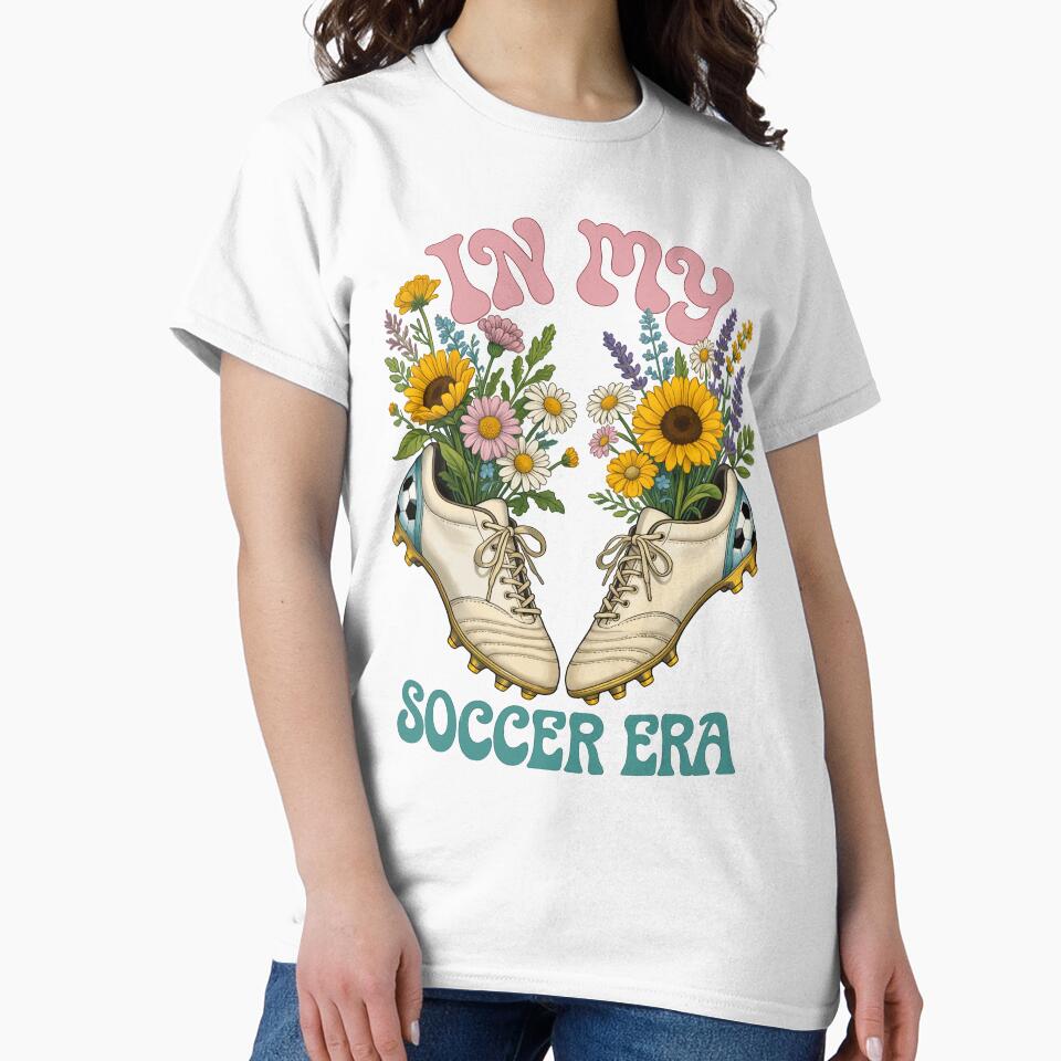In My Soccer Era - Floral Cleats by DigitalGlade