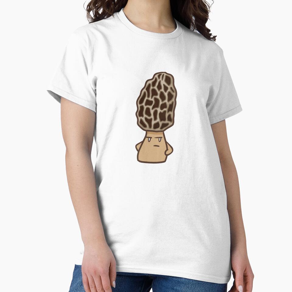 Skeptical Morel Mushroom by kabocha-chan