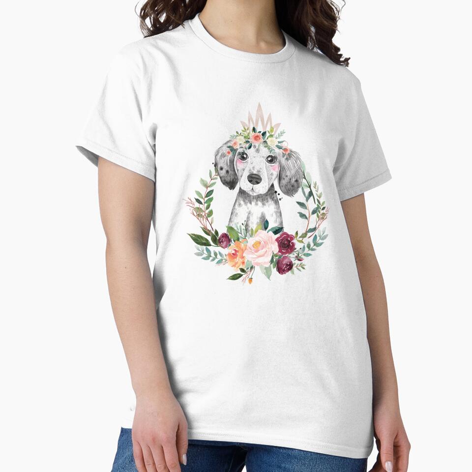 paprika floral dog by kpapiez