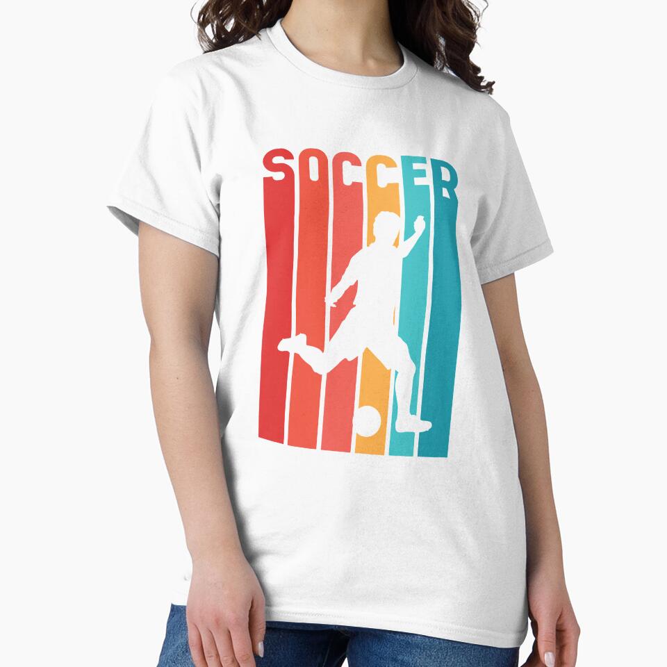 Football Soccer Football Player Retro by AaaleXX