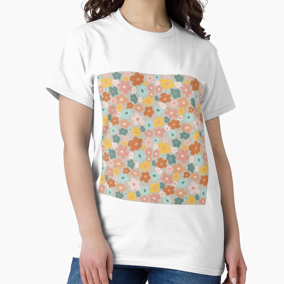 Colourful floral  design (colour palette, color palete) by Sanaura