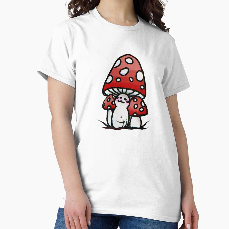 Adorable Mushroom Friend by RollmcSroll