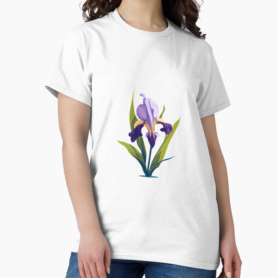 Iris Flower by schizarty