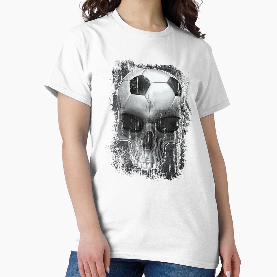 football soccer skull by drizzd