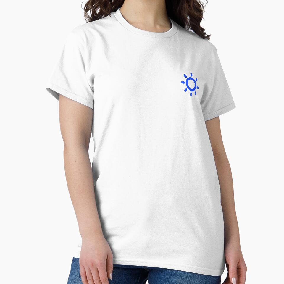 MINMALIST SUN (BRIGHT BLUE) by Top10Designs