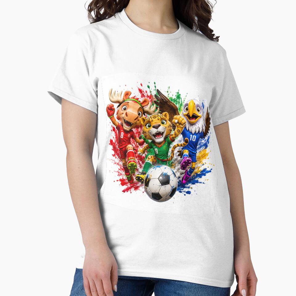 World Football Mascots – Ultimate Soccer Fan Cartoon Design by allin14fun