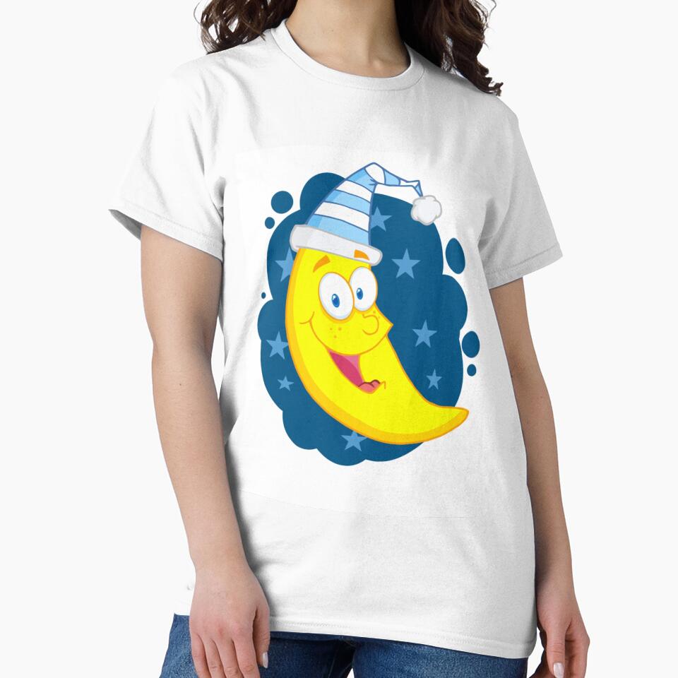 Pyjamas Moon T shirt by joeyth