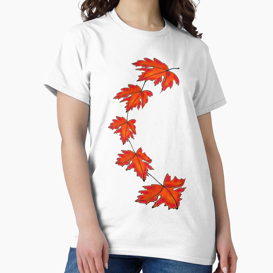 Red and Orange Maple leaves | Fall - Autumn colors by hollycooper