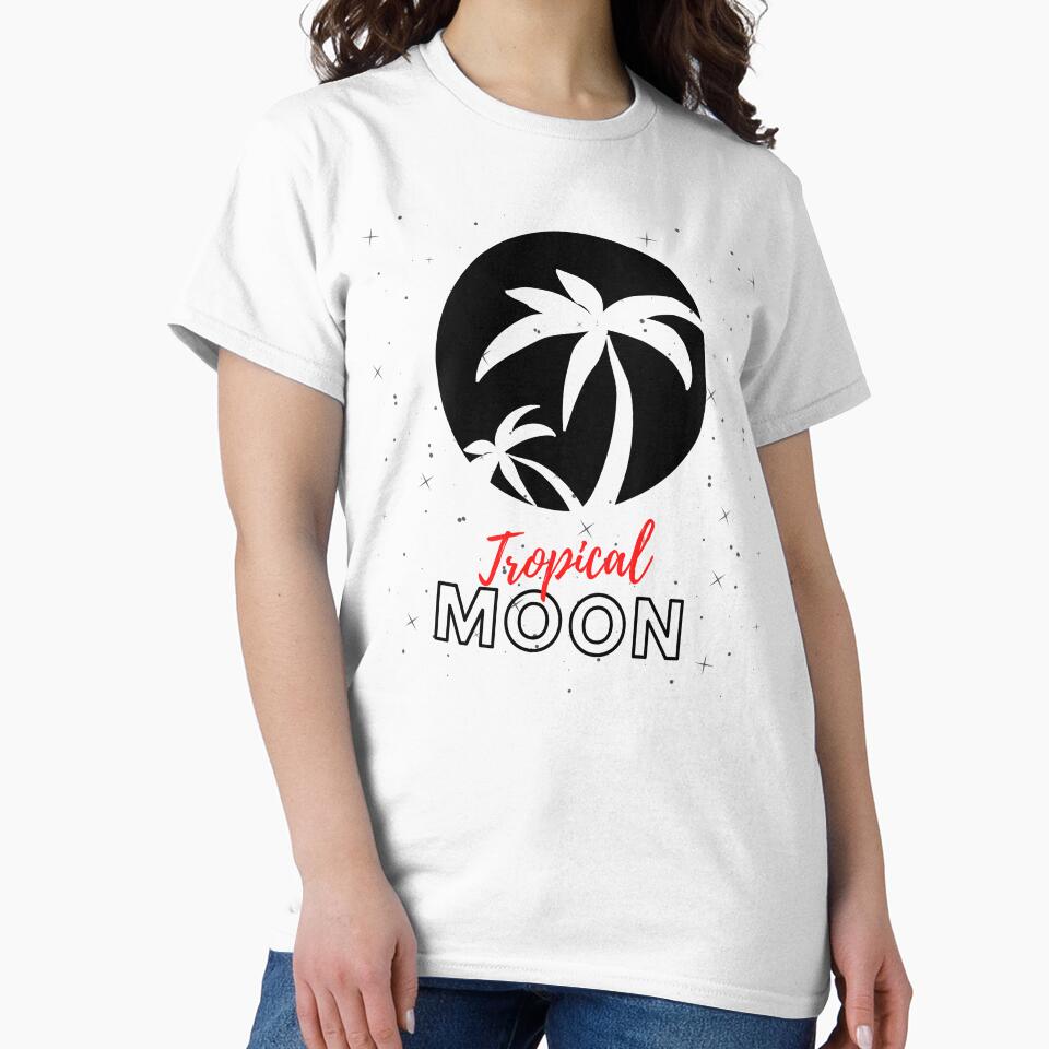 Tropical Moon Red Black by kyds
