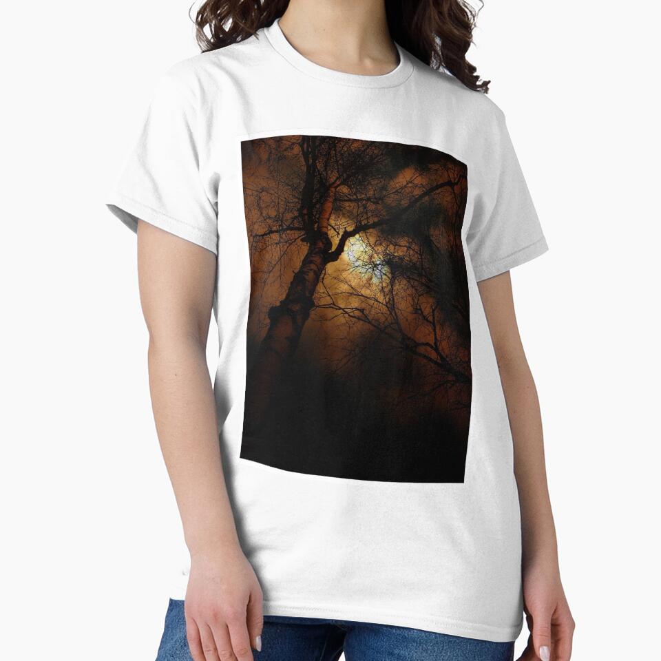 Sunset Behind Silhouetted Trees Photographic Print by Mother-Nature65