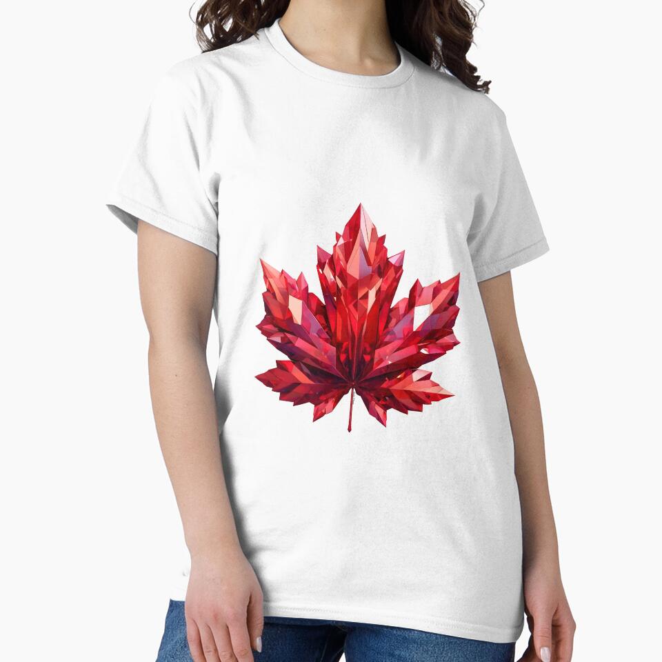Crystal Maple Leaf by Sticker-mama
