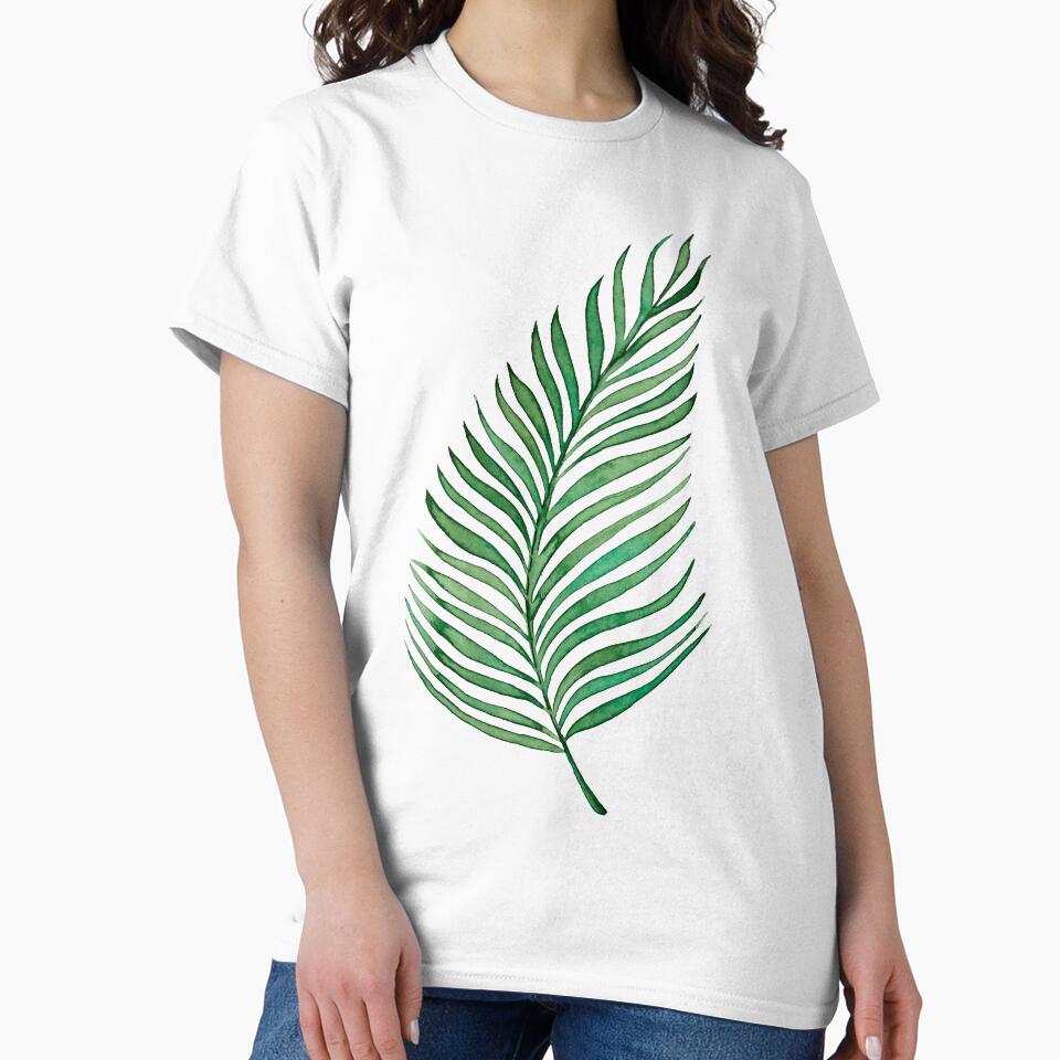Watercolor tropical Leaves by Bazarovaart