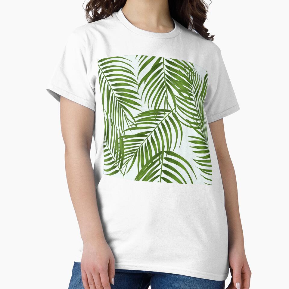 Tropical Jungle Leaves Pattern Design by antevasinart