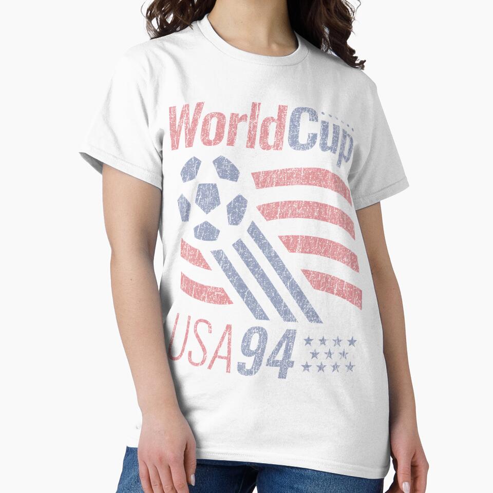 Retro USA Soccer Design - Patriotic American Sports Enthusiast Style by chatmonalejan