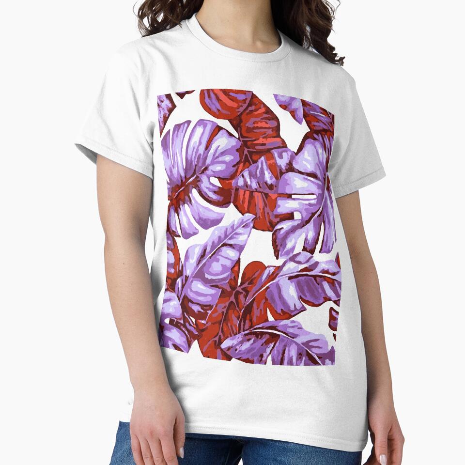 Tropical Leaves Camouflage Of Banana and Monstera 7 by taiche