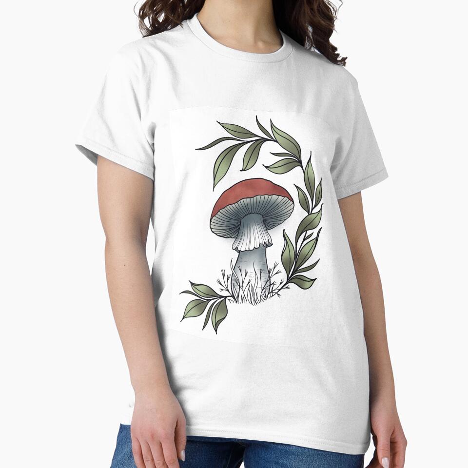 The big mushroom - digital art by susyrdesign