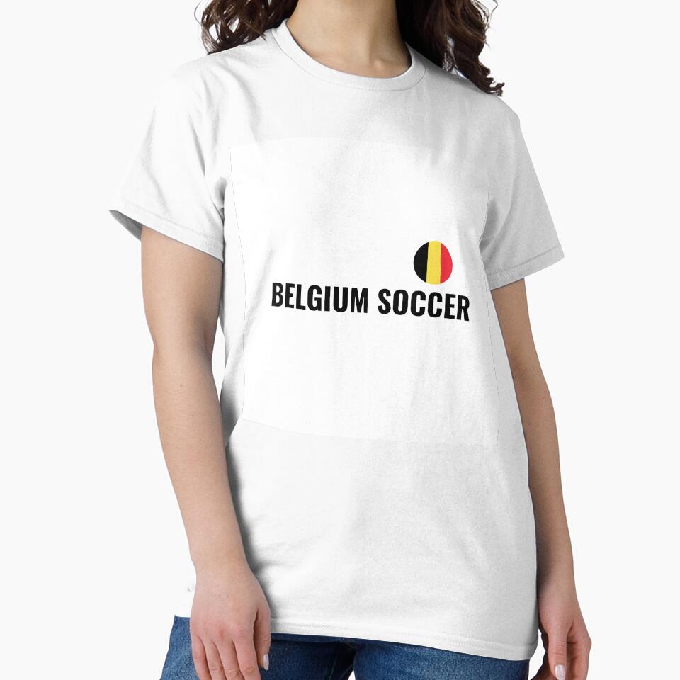 BELGIUM SOCCER – Belgian Flag Fan Tee | Uncle Jichuan by Uncle-Jichuan