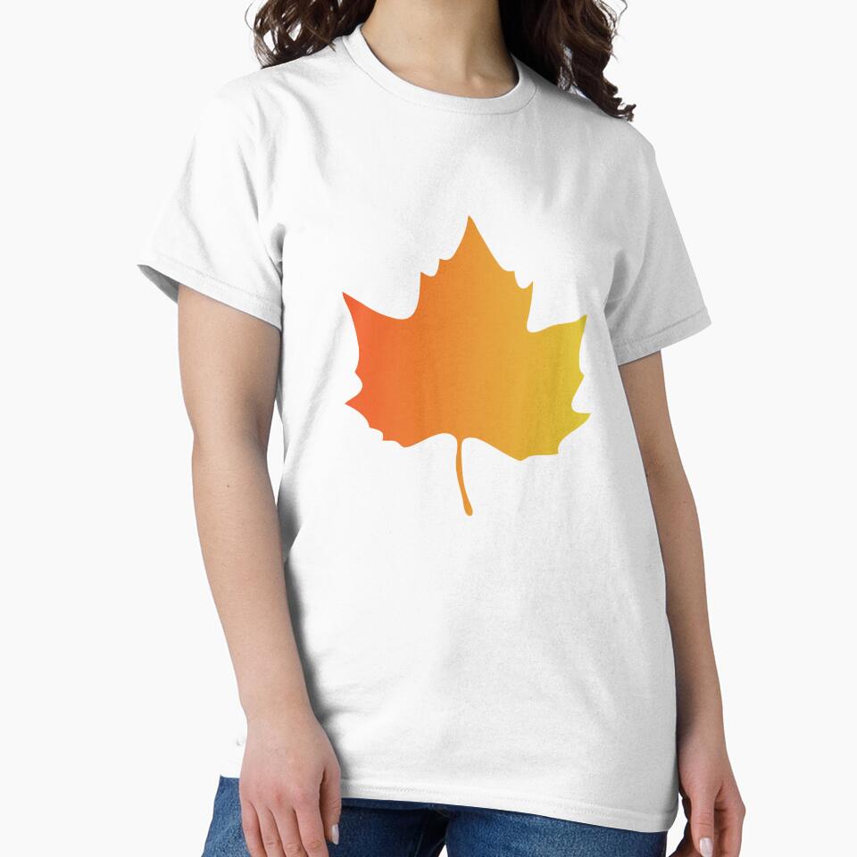 maple leaf silhouette by sweetb3rry