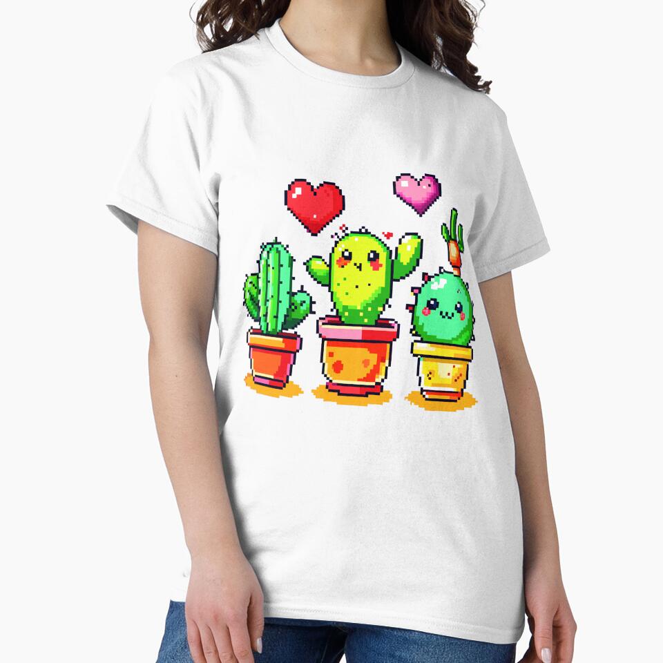 8-bit pixel Cactus cute cartoon style by 1081900shop