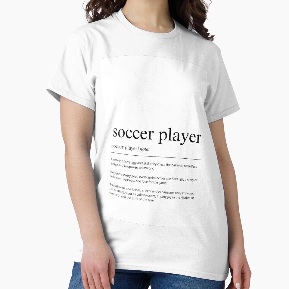 Soccer Player Motivational Art motivational quote and modern minimalist typography by shopcanva
