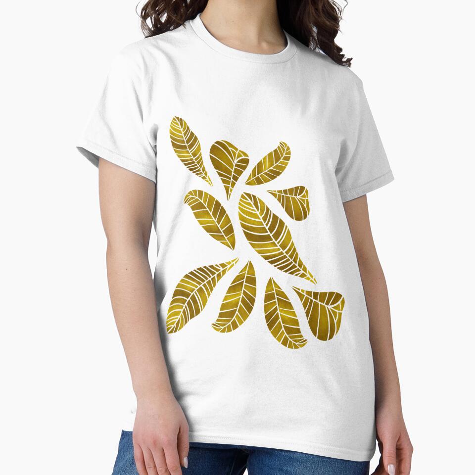 Golden Maui Leaves by artsylyons