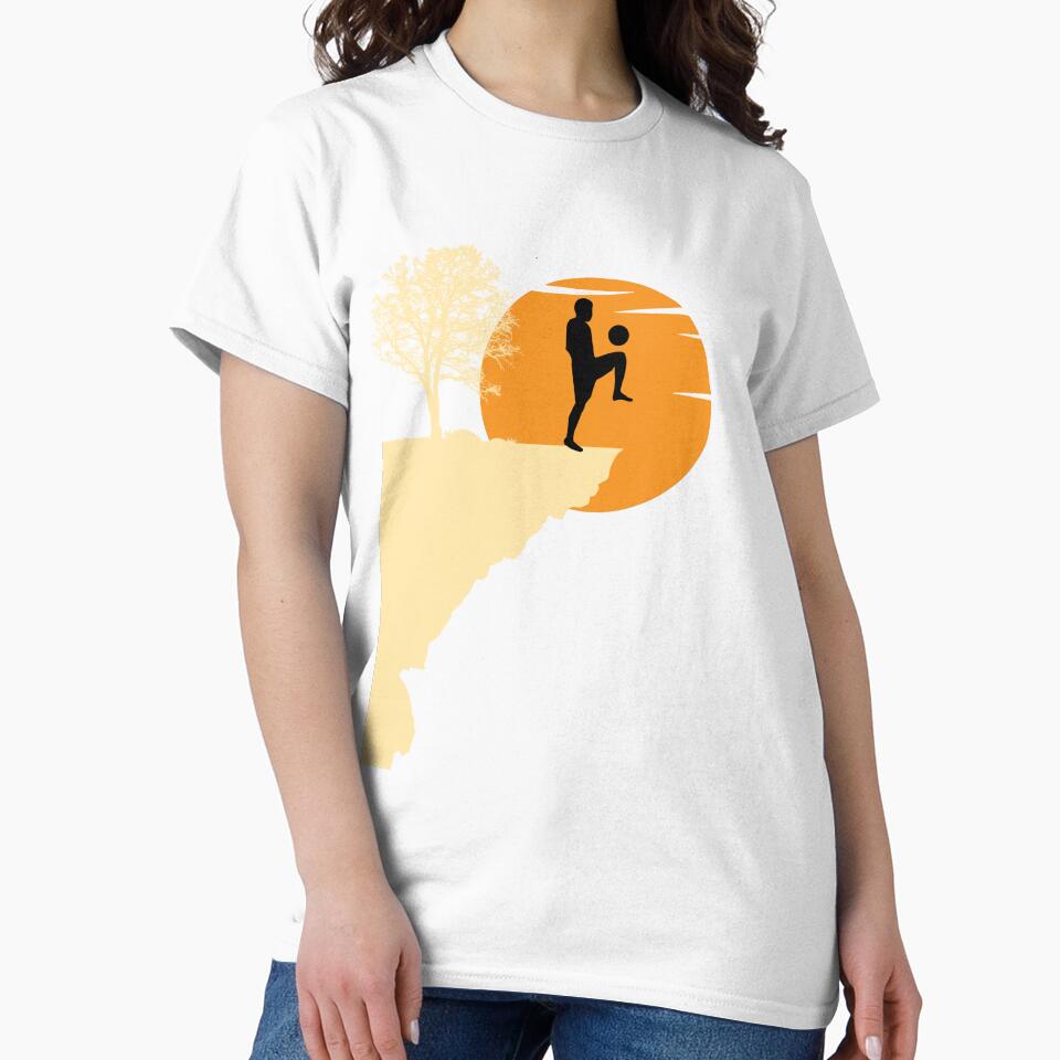 Soccer Art Cute Sunset Retro Vintage Graphic For Soccer Lover And Soccer Player Funny Football by Thecitiesstore