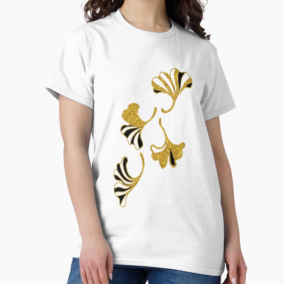 Ginkgo Leaves Opulent Foliage Vector Art by taiche
