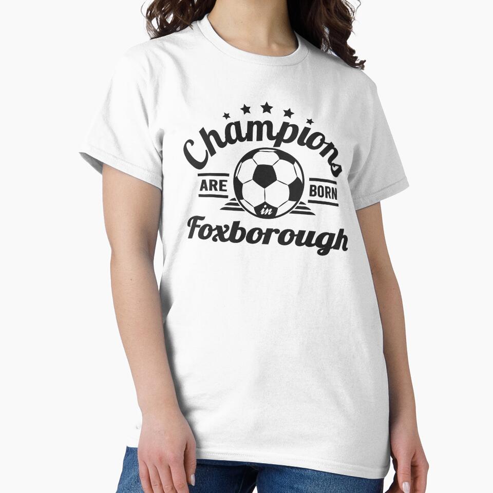 Champions Are Born In Foxborough , Soccer fans vintage gift by lamjar-art