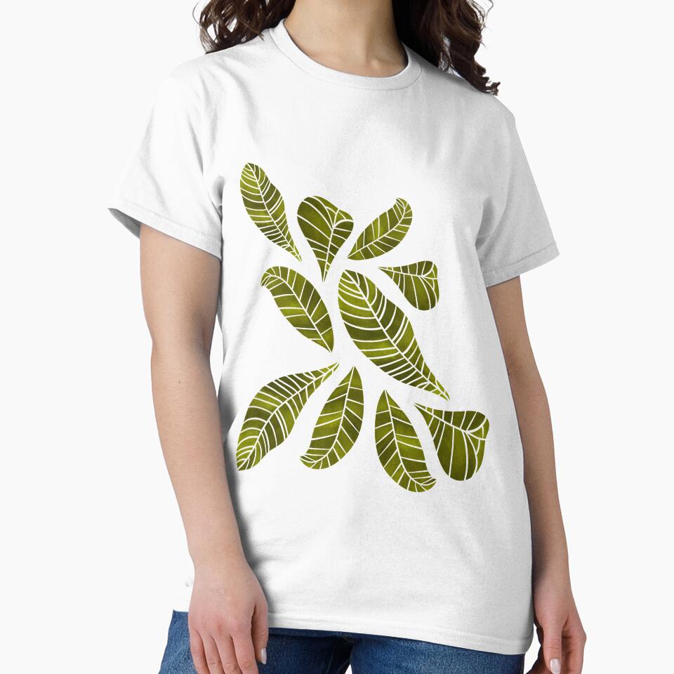 Olive Maui Leaves by artsylyons