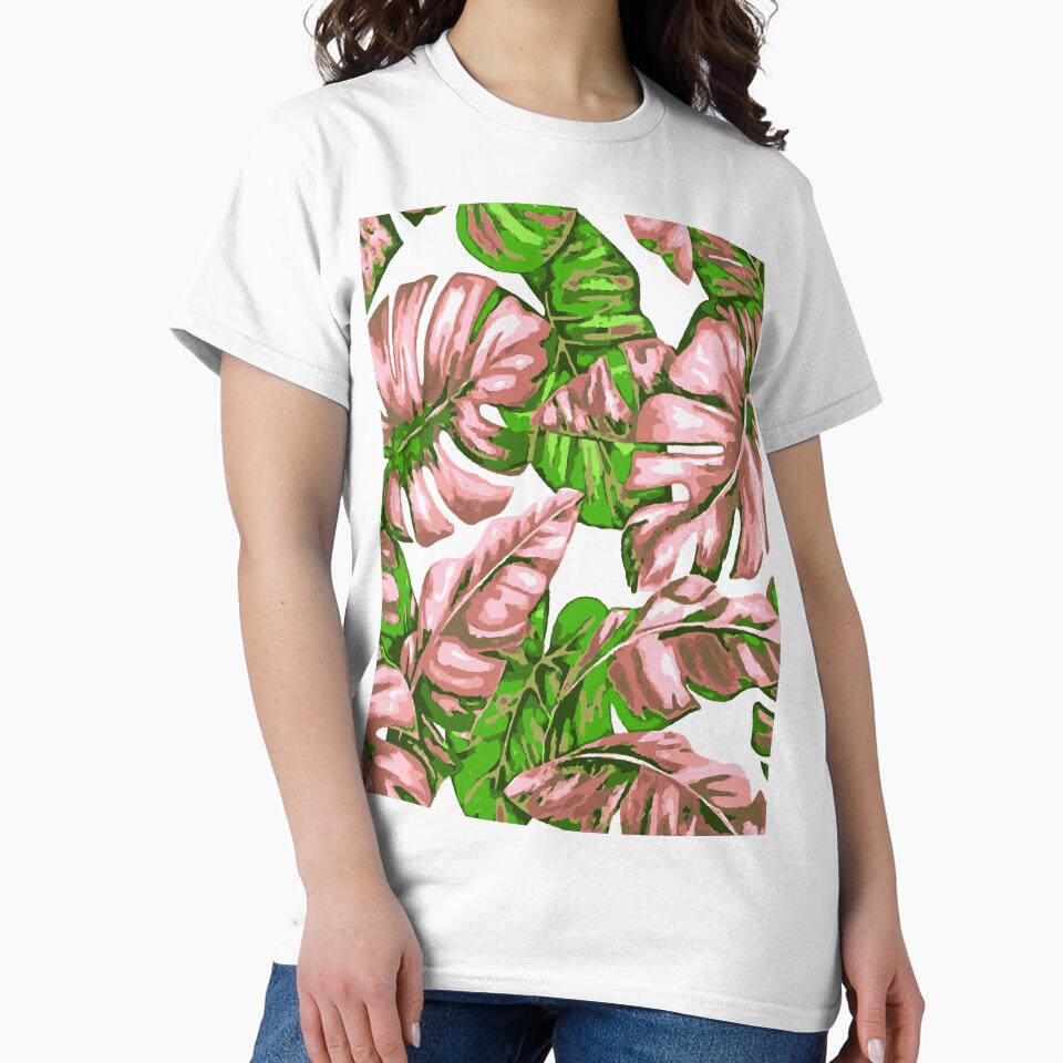 Tropical Leaves Camouflage Of Banana and Monstera 10 by taiche