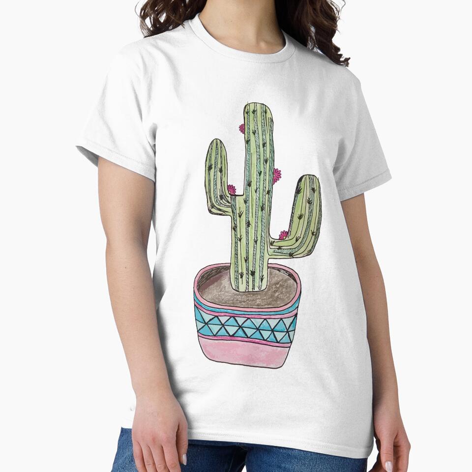 Hand drawn Cactus by Gabrielle Freitas