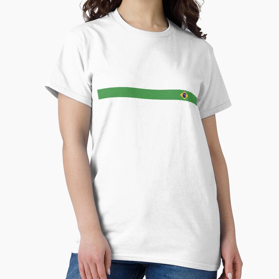 Brazil Flag Strip by AlanDellSaint